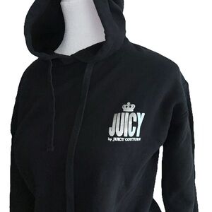 Juicy Couture Vintage Y2K Black Hoodie Size XS